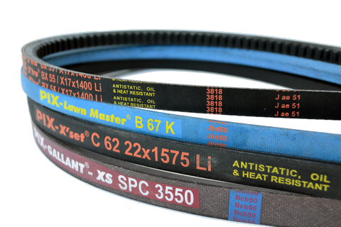 Bx Belt Conversion Chart